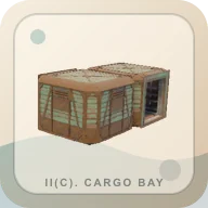 S&H Cargo Bay, L-Shape Trampler module image for SAND build checks