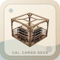 S&H Cargo Deck, Framed L-Shape Trampler module image for SAND build checks
