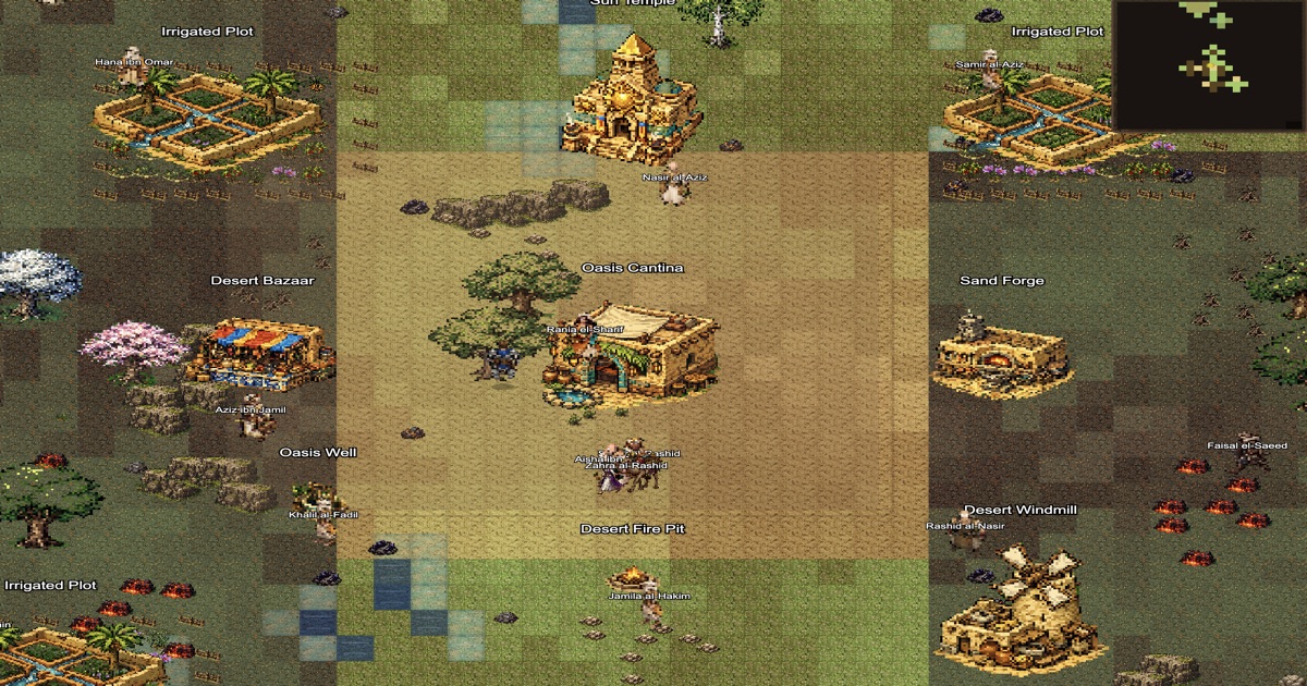Wanderfolk reputation tracker with village NPC memory and gossip notes