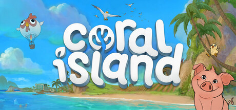Coral Island gifts guide hero image with tropical town errands and gift planning