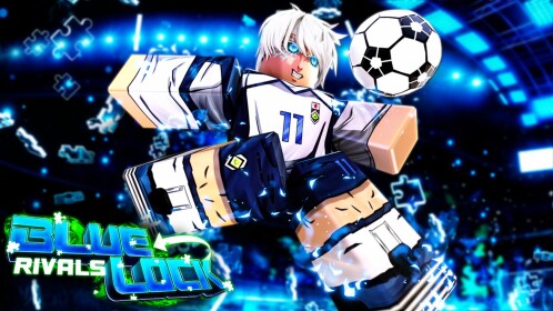 Blue Lock Rivals Roblox soccer game with play styles and lucky spins